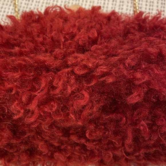 Unbillion Depuis 1996 fuzzy Sherpa handbag - Picture 6 of 10